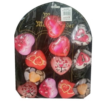 Magnesy serca, rozmiar 6,2 x 5,7 cm