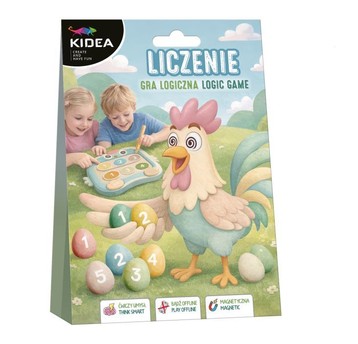 MAGNETYCZNA GRA LOGICZNA LICZENIE KIDEA 4383