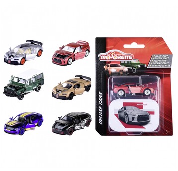 MAJORETTE POJAZDY DELUXE 6 RODZ.4657