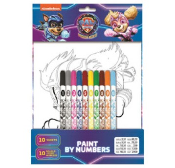 MALOWANIE PO NUMERACH PSI PATROL 2393