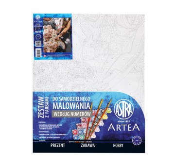 MALOWANIE PO NUMERACH RÓŻANY BUKIET 801023904