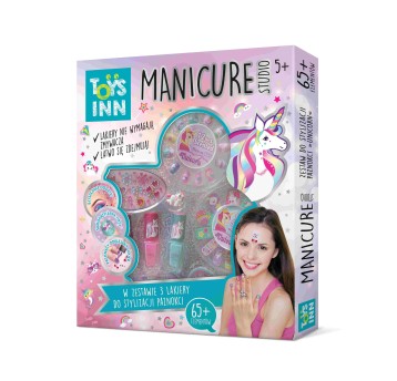 MANICURE STUDIO 3 LAKIERY UNICORN 7618