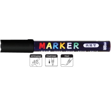 Marker akrylowy 1-2 mm czarny MG 4778 A'6