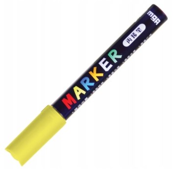 Marker akrylowy 1-2 mm żółty neon 3993 A'6