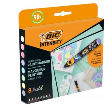 MARKER BIC PAINT B8 PASTEL 5626