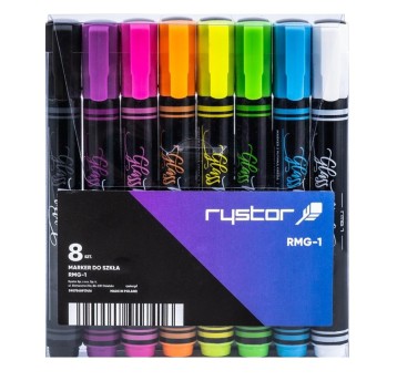 MARKER DO SZKŁA RMG-1 ETUI 8 SZT. P | G | C | D |V