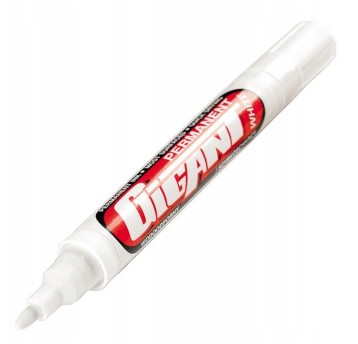 MARKER GIGANT PERM BIAŁY A'12