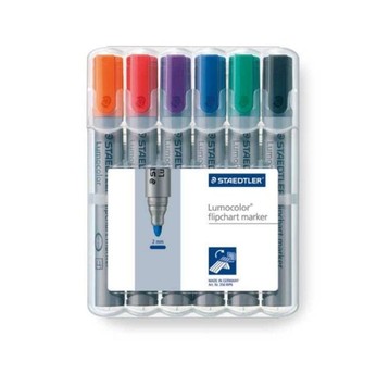 Marker Lumocolor do tablic flipchart okrąg 4 KOL
