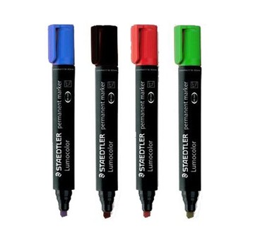 MARKER LUMOCOLOR PERMANEN DSI ŚC. CZARNY 2802 A'10