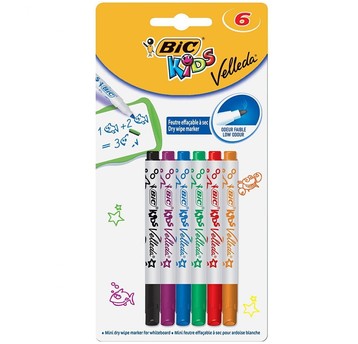 MARKER MINI BIC KIDS VALLEDA BL6 7426 (6)
