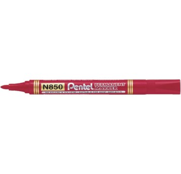 MARKER PERMAN. N850 CZERWONY OKR PENTEL A'12 1378