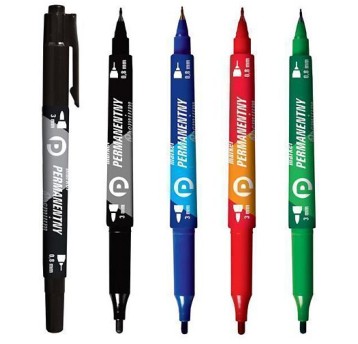 MARKER.PERNAMENTNY KM501 OKR/FIB A'12 NIEBIESKI