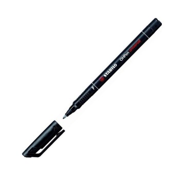 MARKER STABILO OHPEN F PERMANENTNY CZARNY A'10