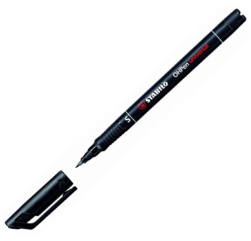 MARKER STABILO OHPEN S PERNAMENTNY CZARNY A'10