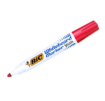 MARKER SUCHOŚCIERALNY VELLEDA ECO A'12 CZERWONY
