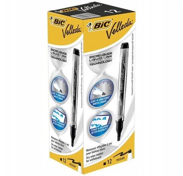 Marker Velleda Liquid Czarny 902088 (12) 7131