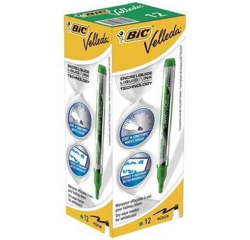 MARKER VELLEDA LIQUID ZIELONY 902090 (12) 7155