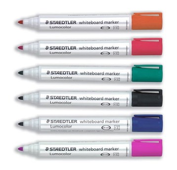 MARKER WHITEBOARD OKR.(10) CZERWONY 8866