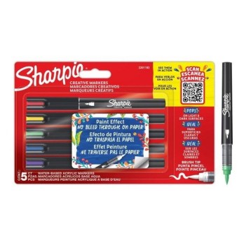 MARKERY AKRYLOWE CREATIVE BRUSH 5SZT 1824