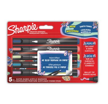 MARKERY AKRYLOWE KOLORY ZIEMI 5 SZT. 2213380