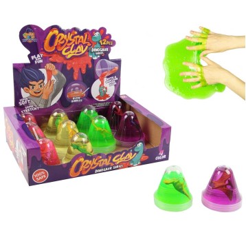 MASA MAGICZNA SLIME Z DINOZAUREM 150g 7177 A'12