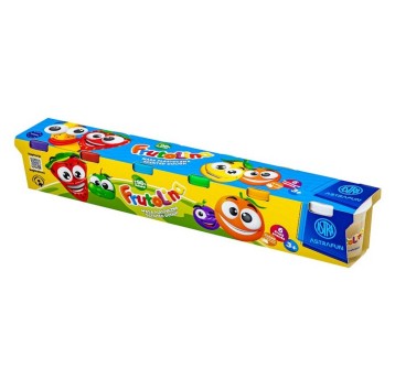 Masa plastyczna Frutolina zestaw 100g.x6szt. 9765