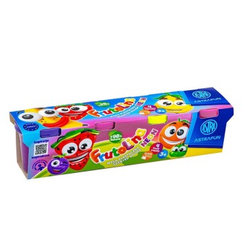 Masa plastyczna Frutolina zestaw Neon 100g.x4 9819