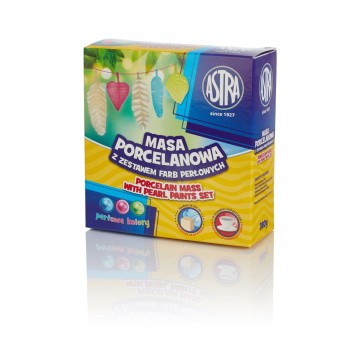 MASA PORCELANOWA Z ZEST. FARB PERŁOWYCH A'4 8207