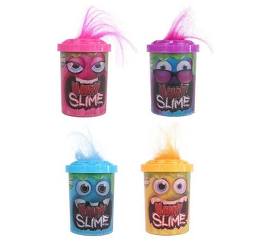 MASA SLIME WŁOCHATY POTWÓR 100GR.4-RODZ 8CM 9886