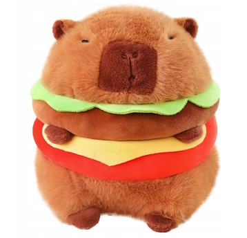 Maskotka Kapibara Hamburger 30CM 6604