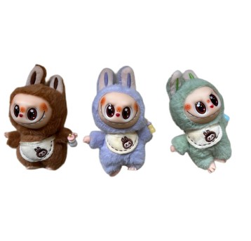 MASKOTKA LABUBU 20CM Z BUTELKĄ MLEKA A"12 0838