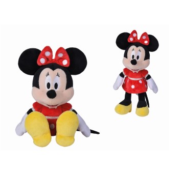 MASKOTKA MINNIE 25CM CZERWONA 1531