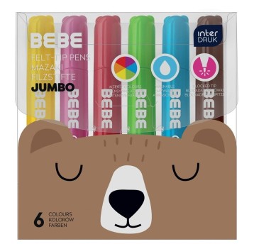 MAZAKI JUMBO 6KOL BEBE FRIENDS 3619