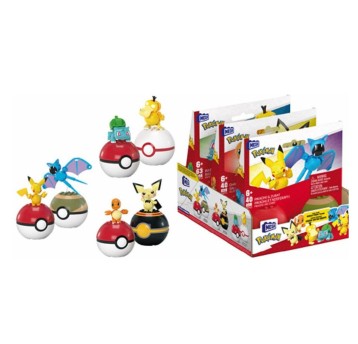 MBL POKEMON POKEBALL 2 FIGURKI MIX HXP11