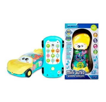 MINI AUTKO Z WIELOMA FUNKCJAMI E-EDU