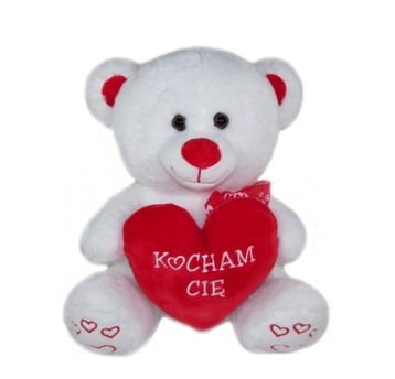 MIŚ BIAŁY 20CM M3591 159236