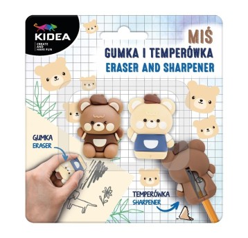 MIŚ GUMKA I TEMPERÓWKA KIDEA 5885