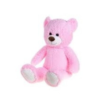 MIŚ PLUSZOWY RÓŻOWY 83 CM W TORBIE 8885