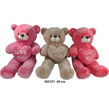 MIŚ Z SERCEM 3 KOL 40 CM 166388