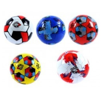 MIX3/PIŁKA NOŻNA 260-280GR. (25) 5 WZORÓW MIX 6481