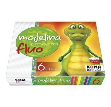 MODELINA 6 KOLORÓW FLUORESCENCYJNA 1426 A'5