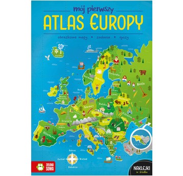 Mój pierwszy atlas Europy 9788382991390