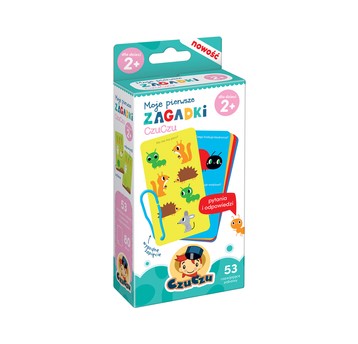 MOJE PIERWSZE ZAGADKI CZUCZU 2+ EDUKACYJNA 3609