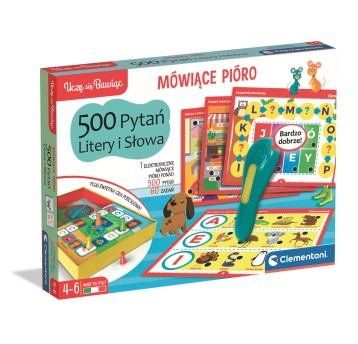 MÓWIĄCE PIÓRO 500 PYTAŃ LITERY I SŁOWA 7801