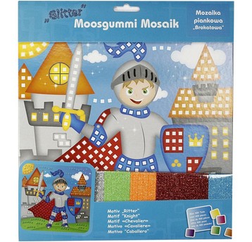MOZAIKA BROKATOWA RYCERZ