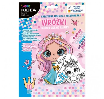 MOZAIKA I KOLOROWANKA WRÓŻKI KIDEA 8798