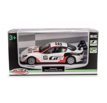MSZ 1:43 MASERATI GRANTURISMO MC GT4/67355A BIAŁY