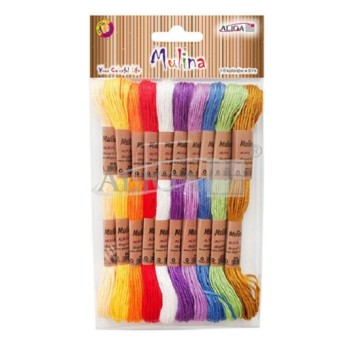 Mulina MUL-3129 mix dł.8m bl.10szt. 3129