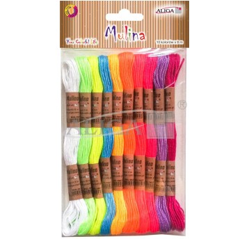 Mulina MUL-5627 mix dł.8m bl.10szt. 5627