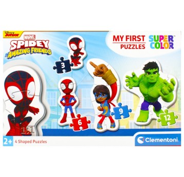 MY FIRST PUZZLES 3-6-9-12 SPIDEY MARVEL 8364